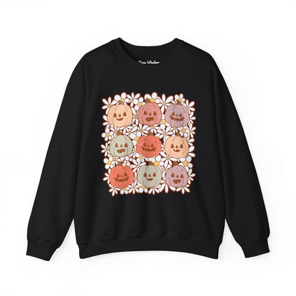 Nine Pumpkins Crewneck - Gildan