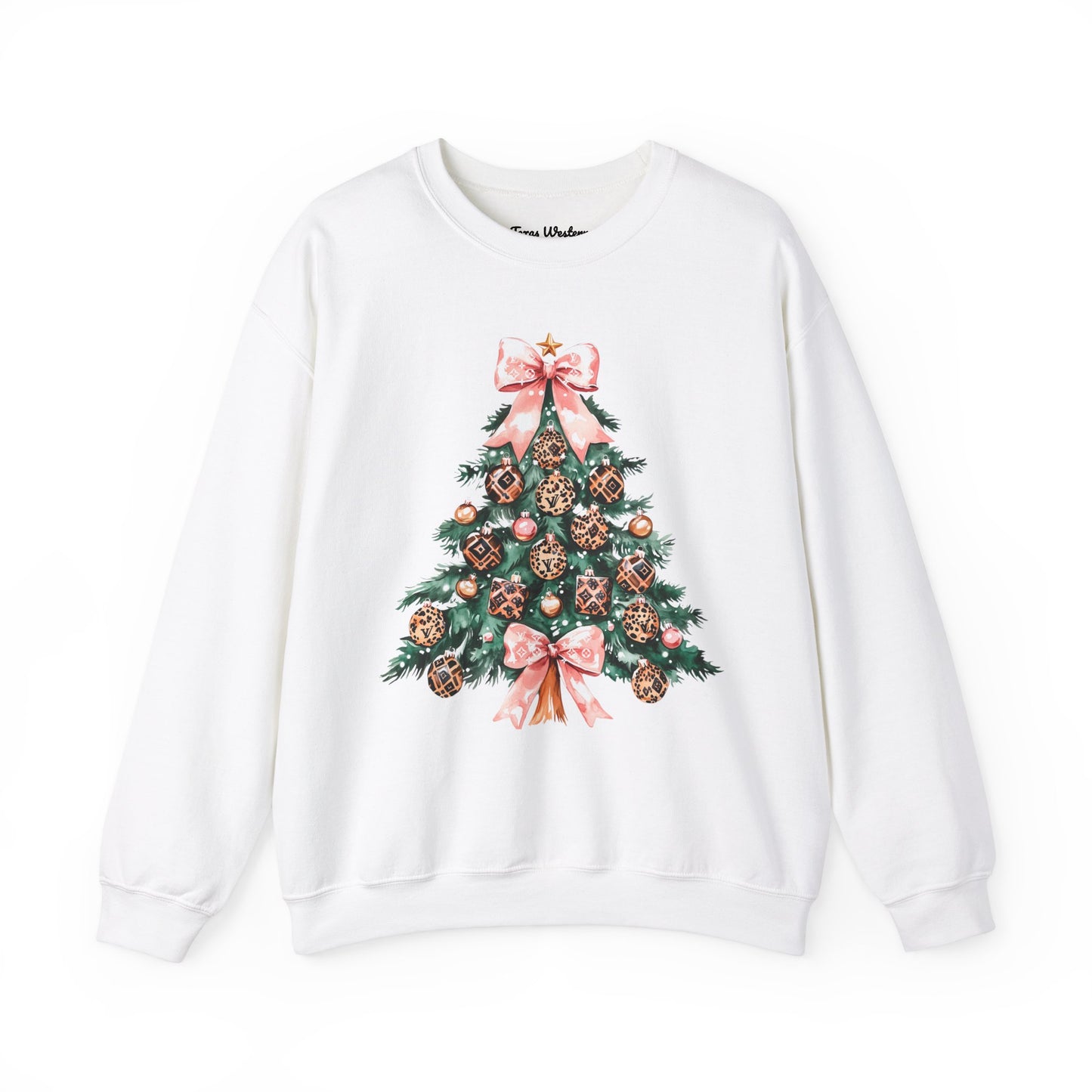 Boujiie Christmas Tree Crewneck - Gildan