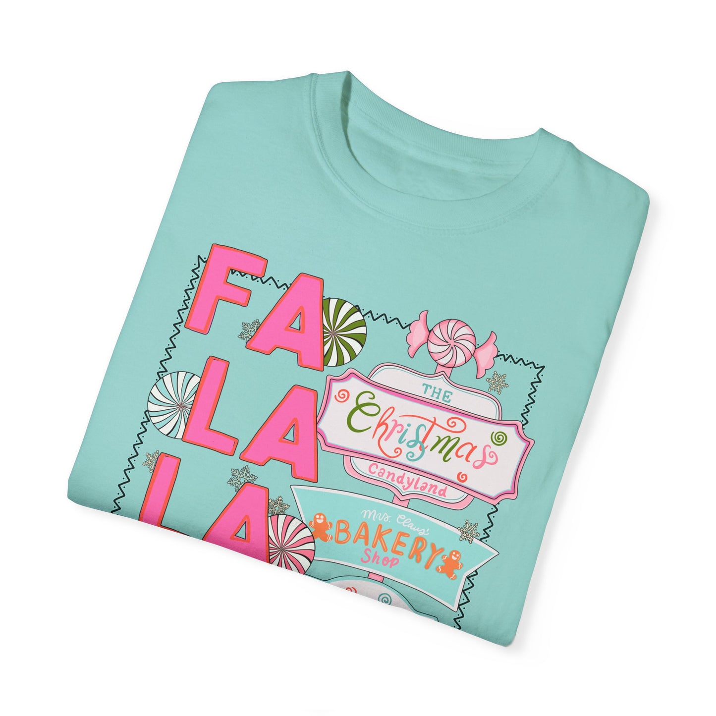 Fa La La La Tee - Comfort Colors
