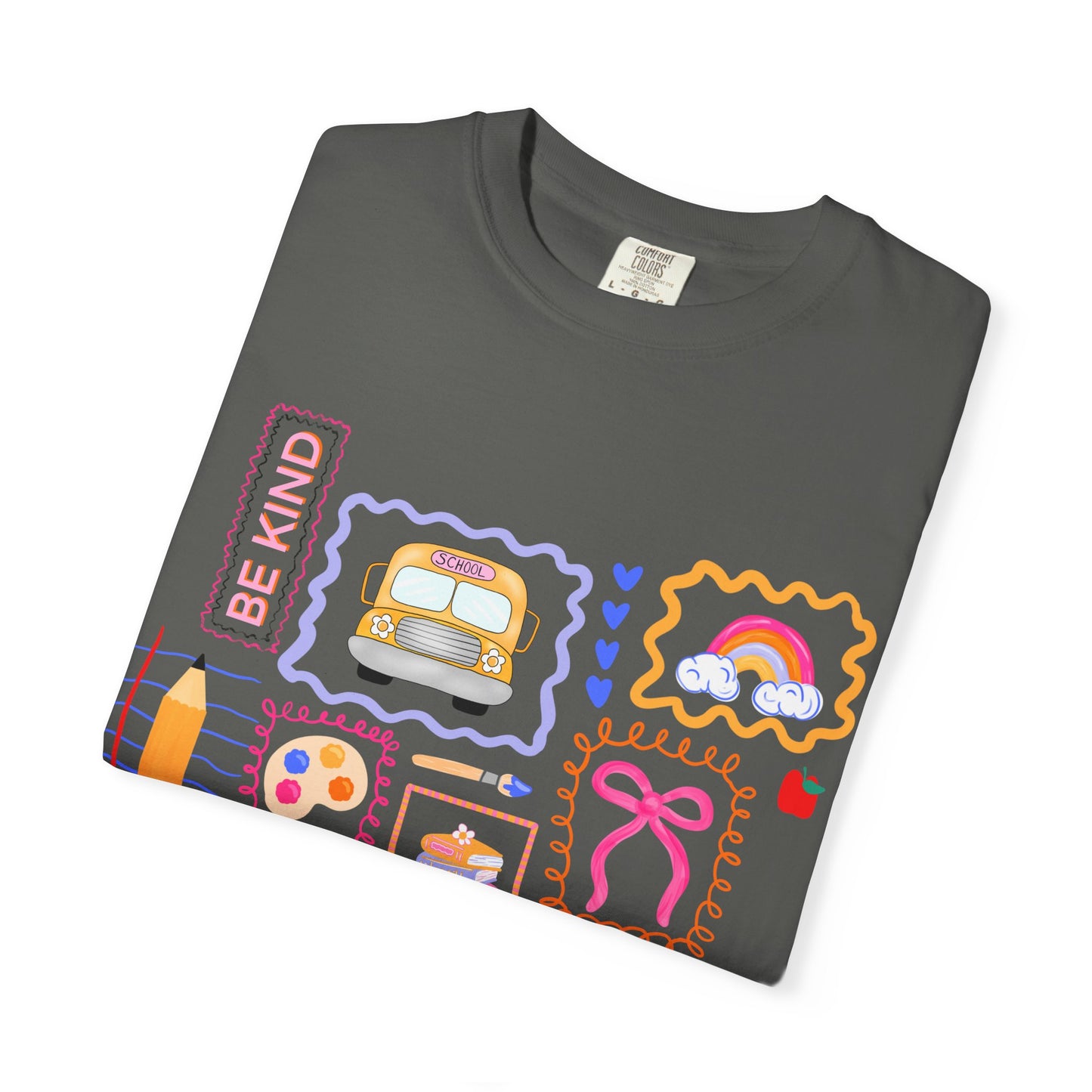 Back to School Collage Tee - Comfort Colors
