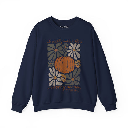 In Every Season Dark Crewneck - Gildan