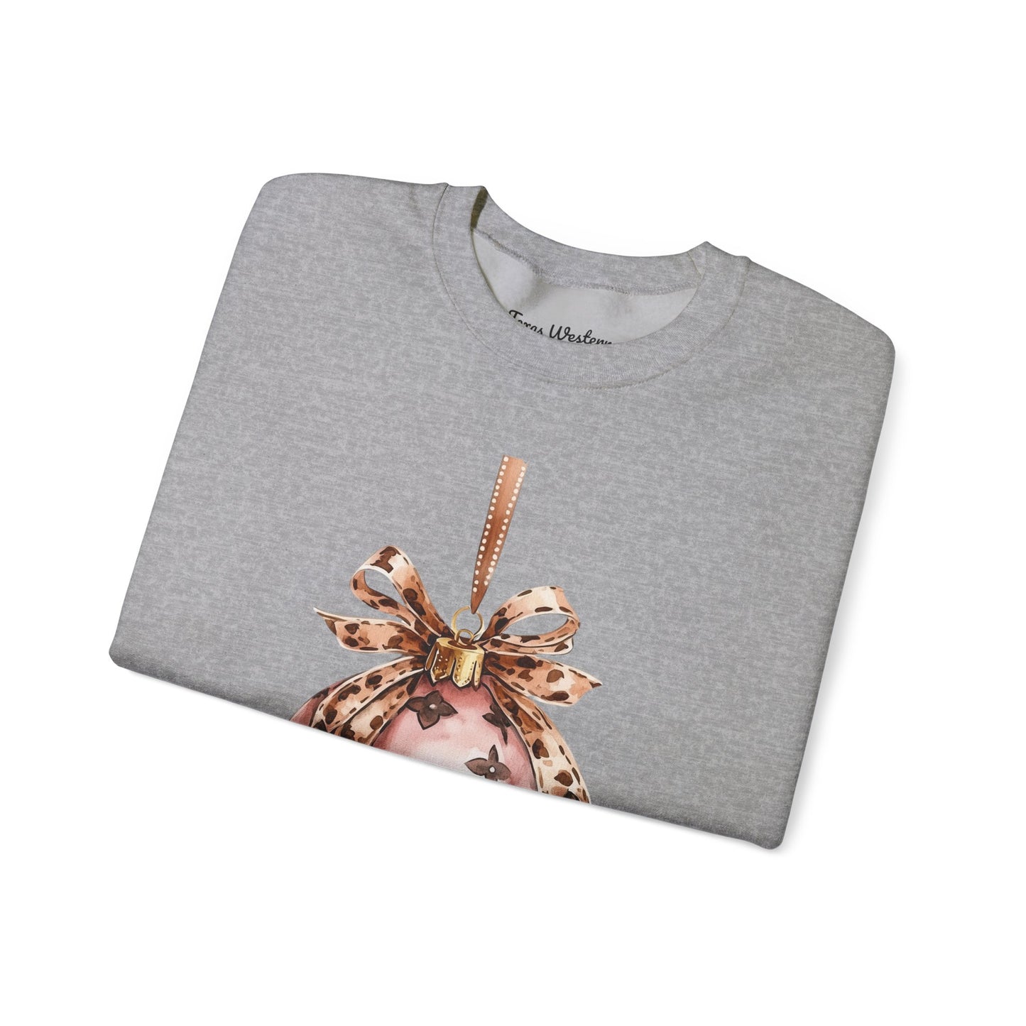 Pink Boujiie Ornament Crewneck - Gildan