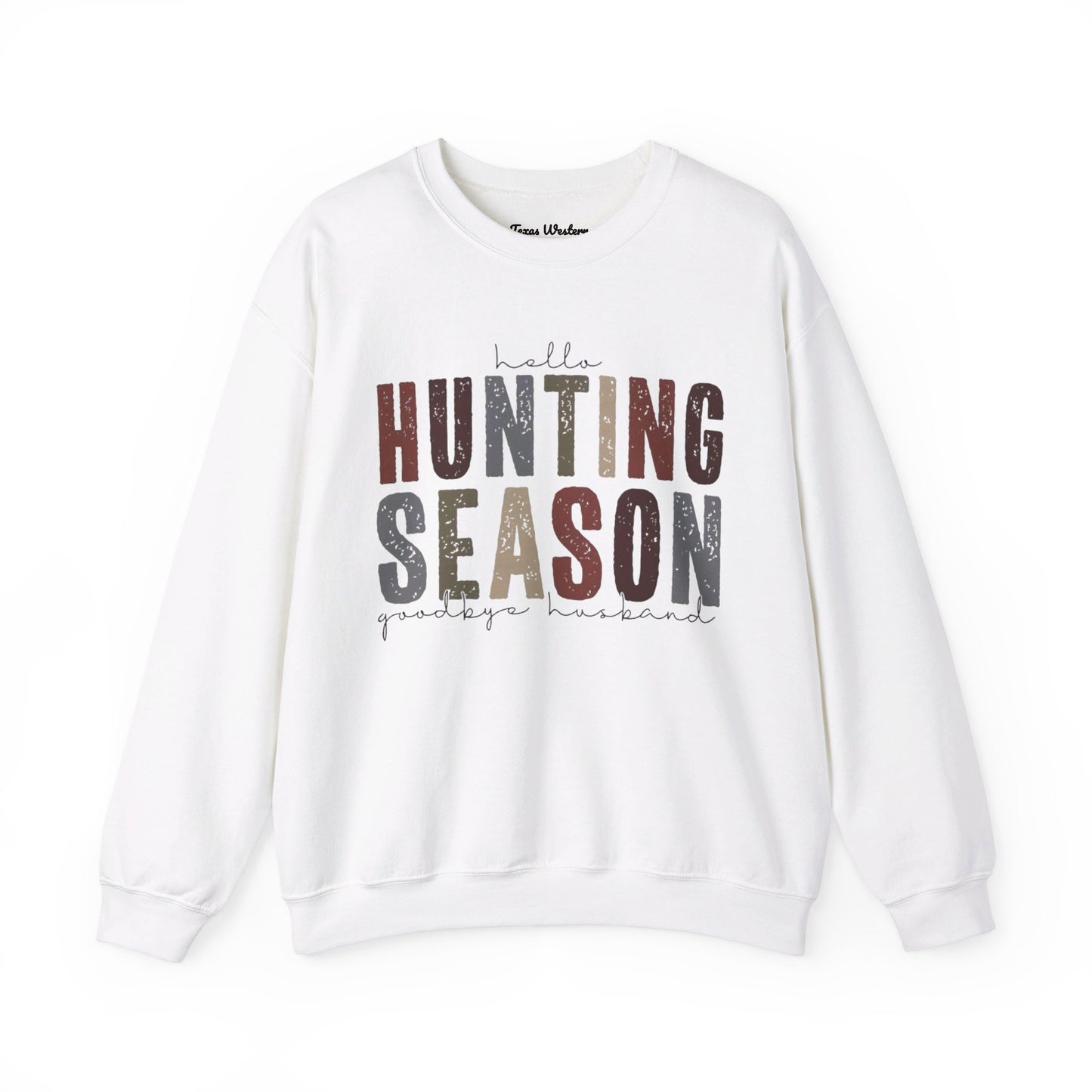 Hello Hunting Season Crewneck - Gildan