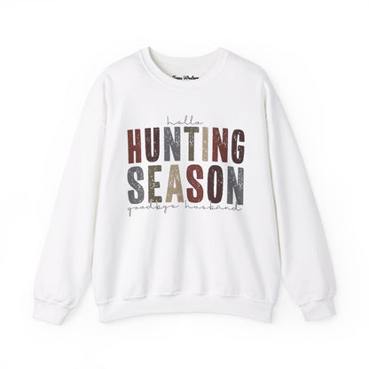 Hello Hunting Season Crewneck - Gildan