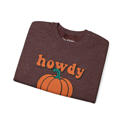 Howdy Pumpkin Crewneck - Gildan