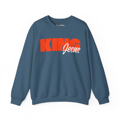 King Jesus Crewneck - Gildan