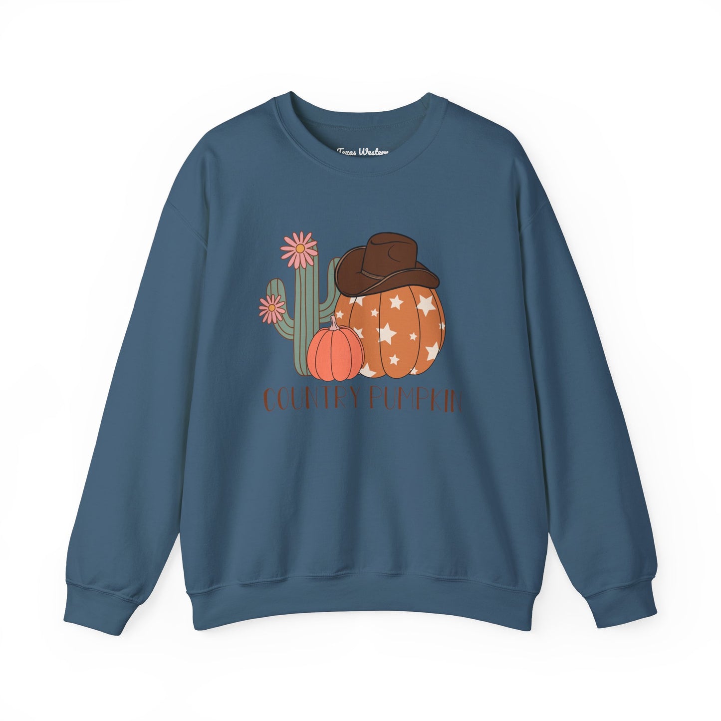 Country Pumpkin Crewneck - Gildan