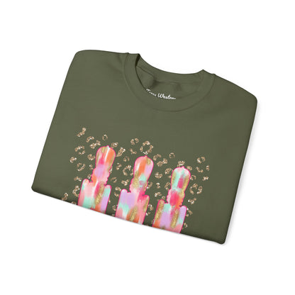 Brushstroke Nutcracker Crewneck - Gildan