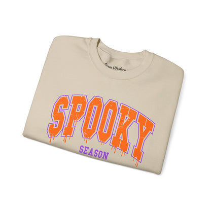 Orange Spooky Season Crewneck - Gildan