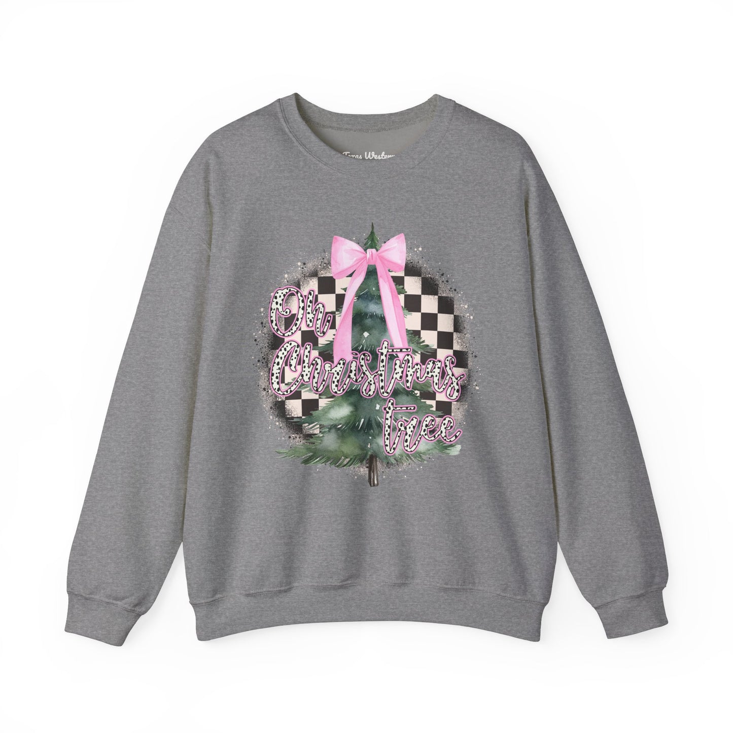 Oh Christmas Tree Crewneck - Gildan