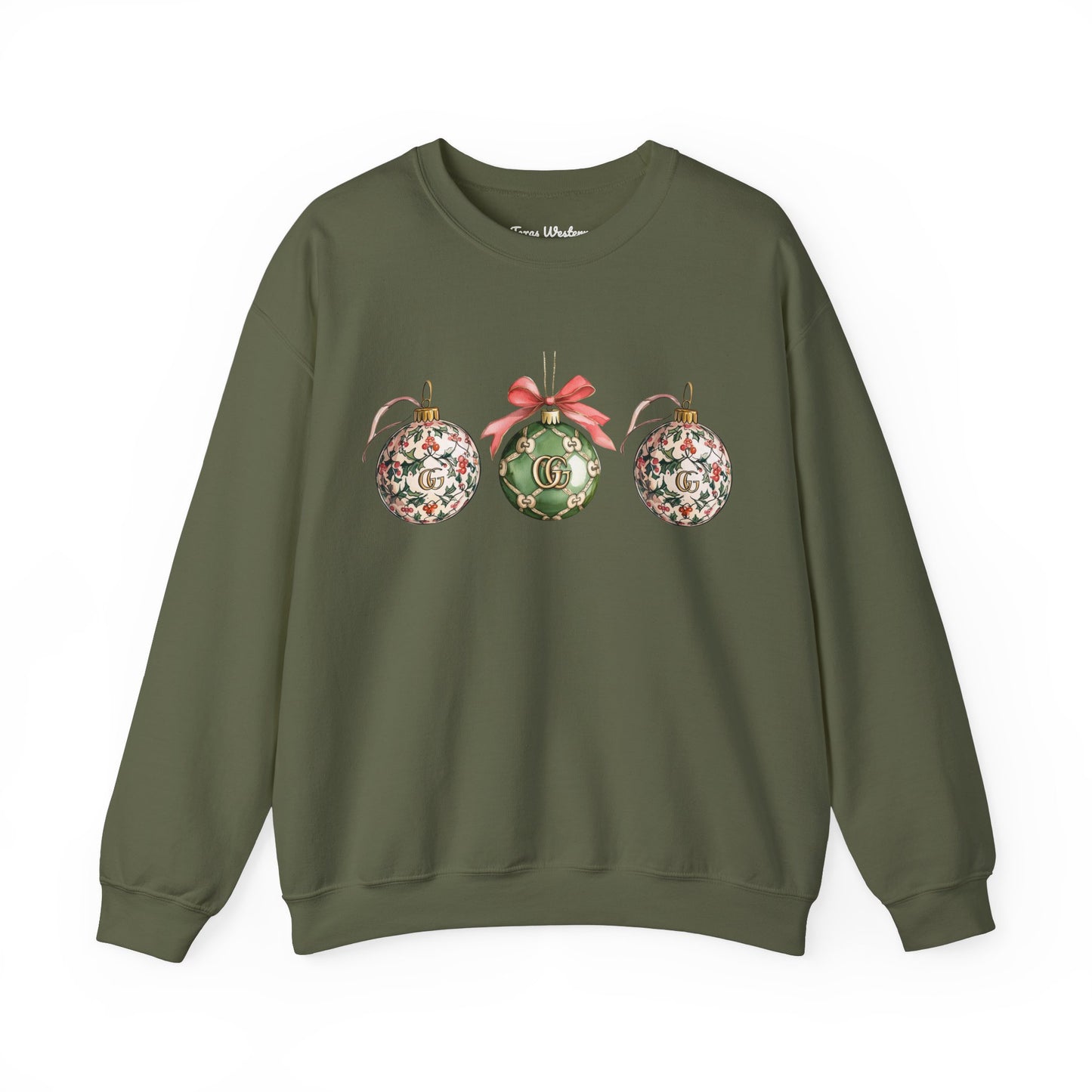 Boujie Ornaments Crewneck - Gildan