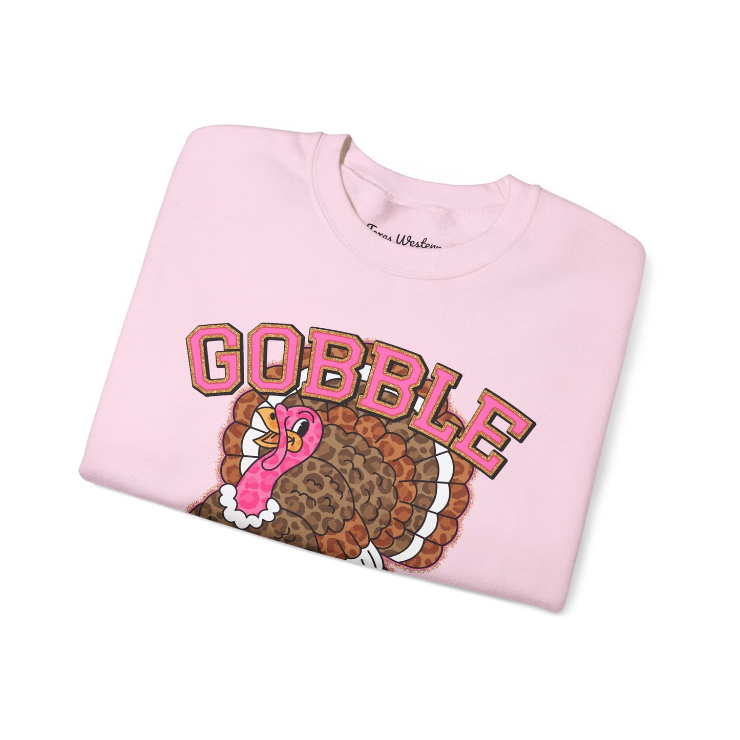 Gobble Till you Wobble Crewneck - Gildan