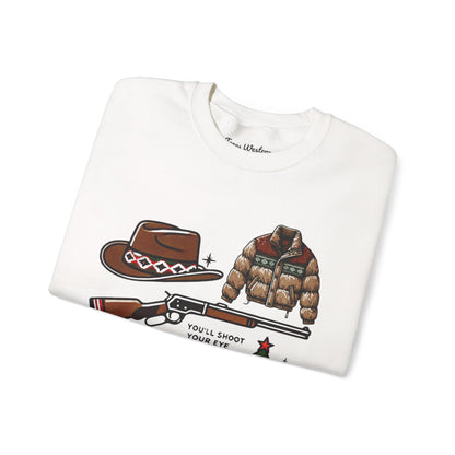 Shoot Your Eye Out Crewneck - Gildan