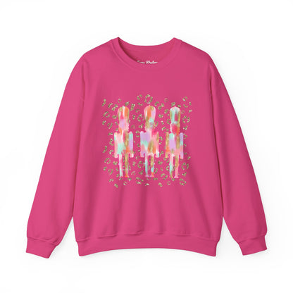 Brushstroke Nutcracker Crewneck - Gildan