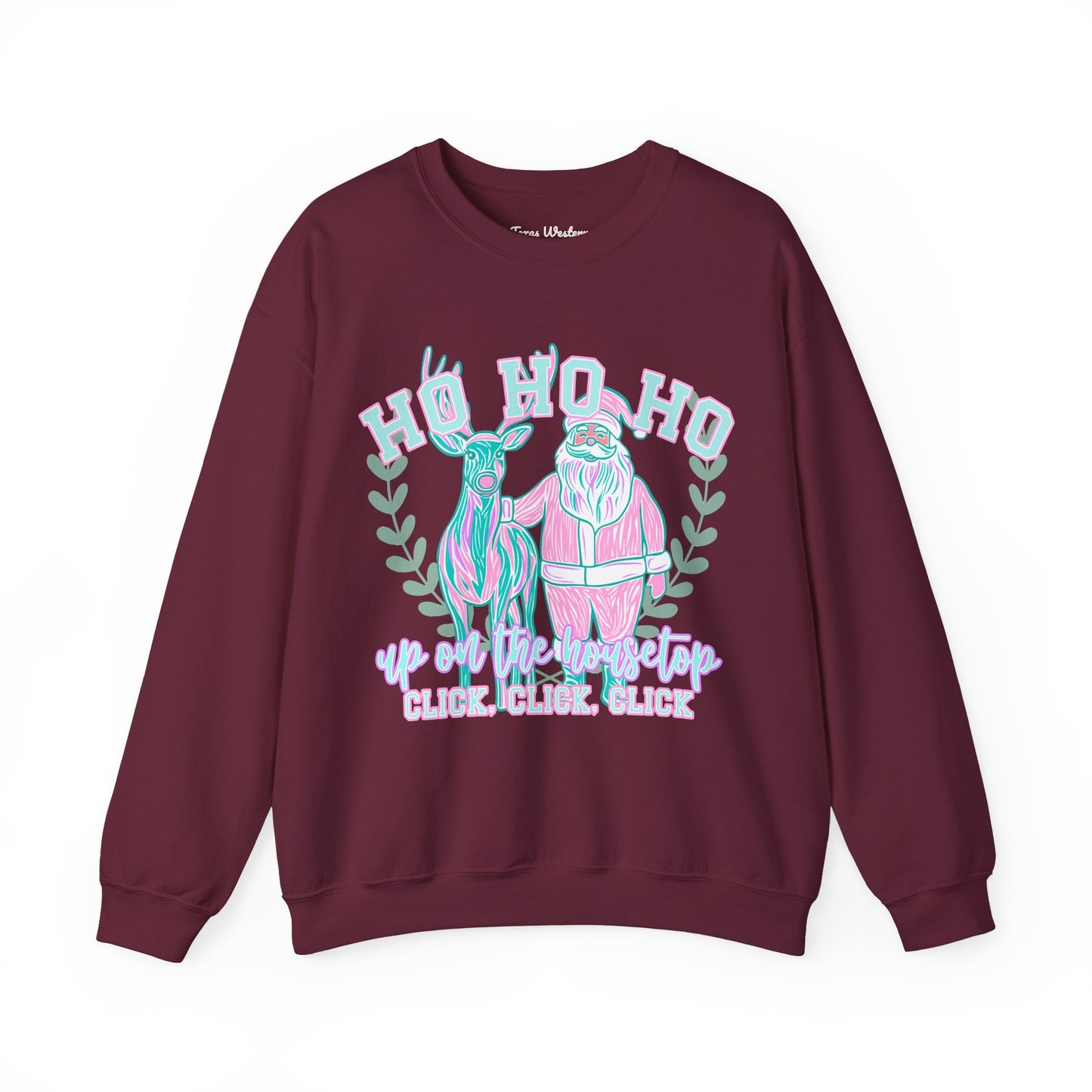 Up On the House Top Crewneck - Gildan