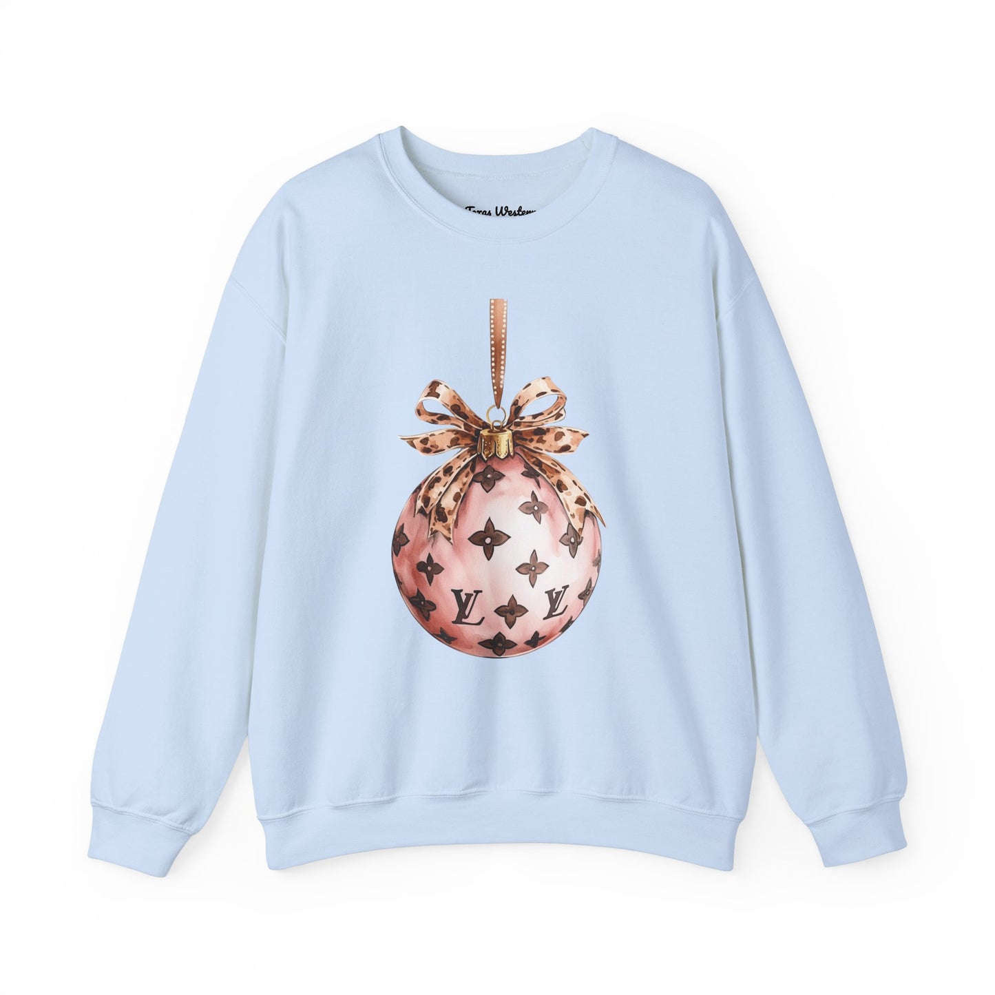 Pink Boujiie Ornament Crewneck - Gildan