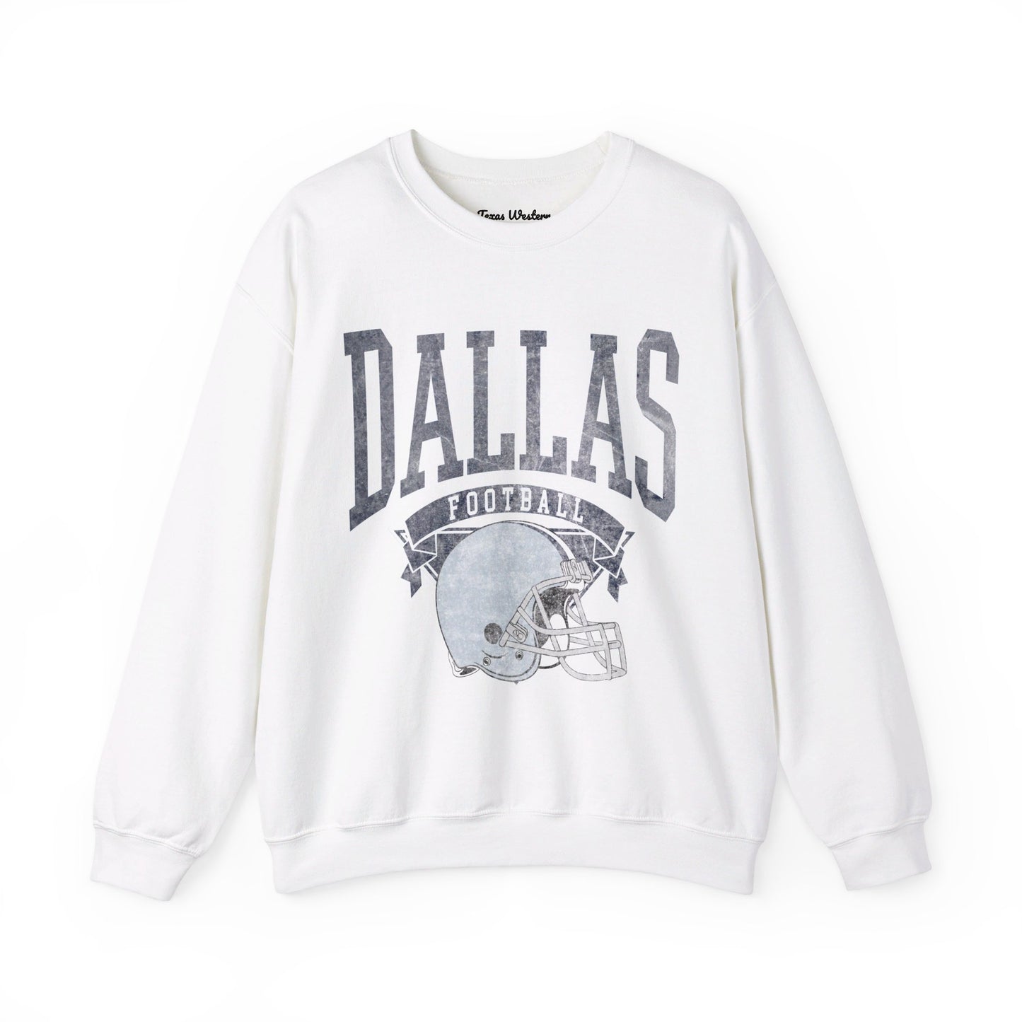Dallas Football Crewneck - Gildan