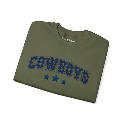 Cowboys Stars Crewneck - Gildan