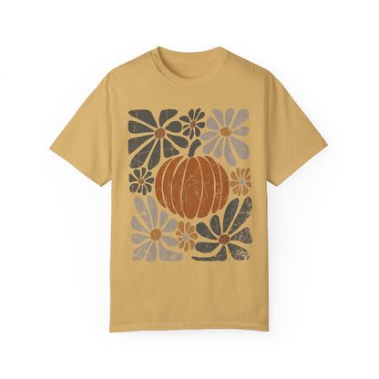 Boho Pumpkin Dark Tee - Comfort Colors