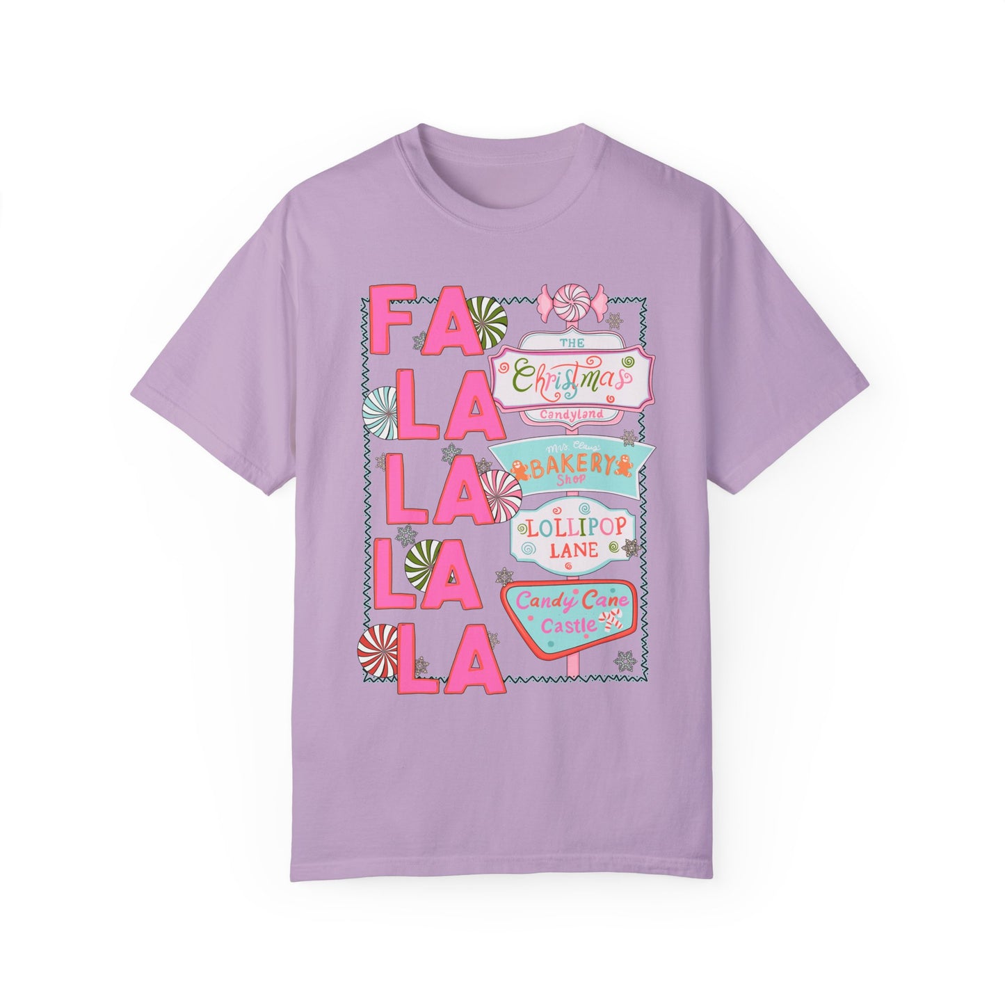 Fa La La La Tee - Comfort Colors