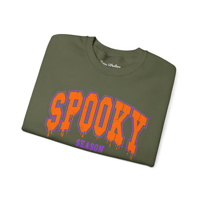 Orange Spooky Season Crewneck - Gildan