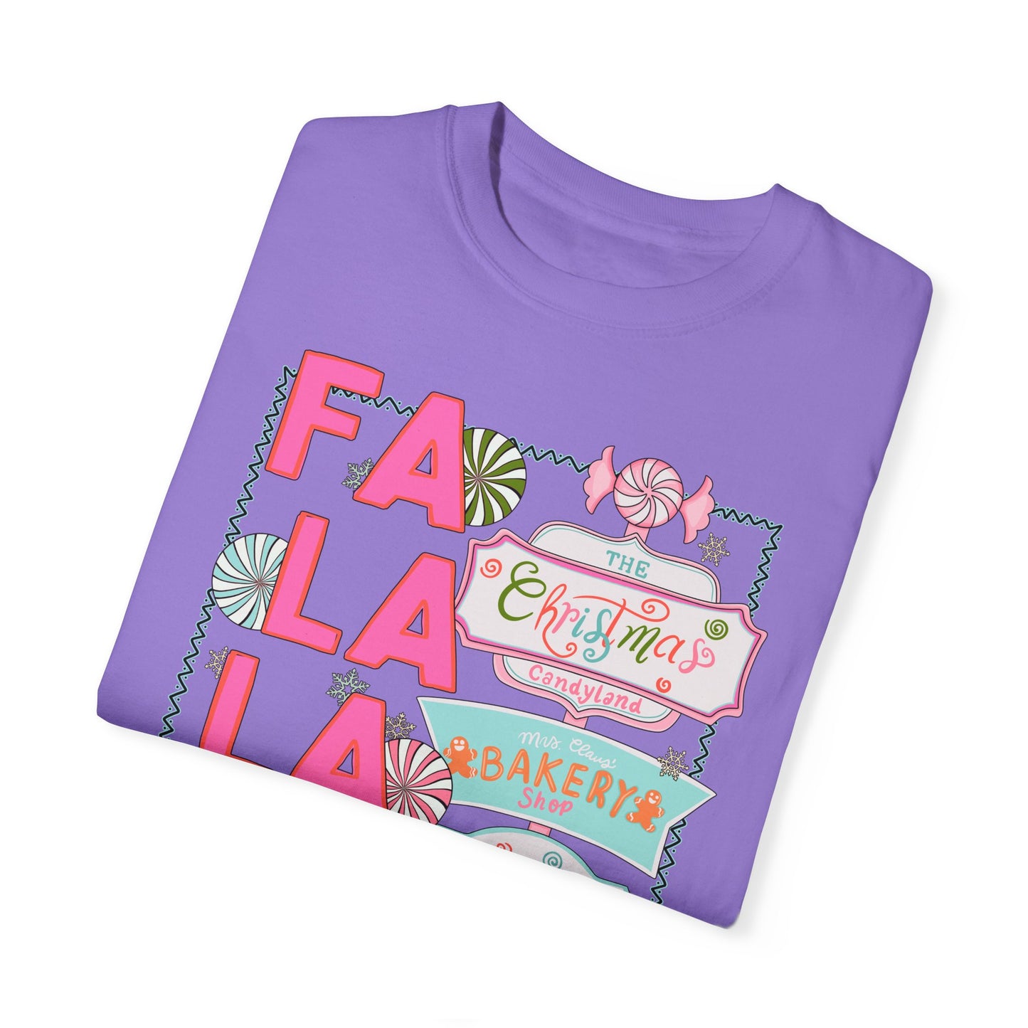 Fa La La La Tee - Comfort Colors
