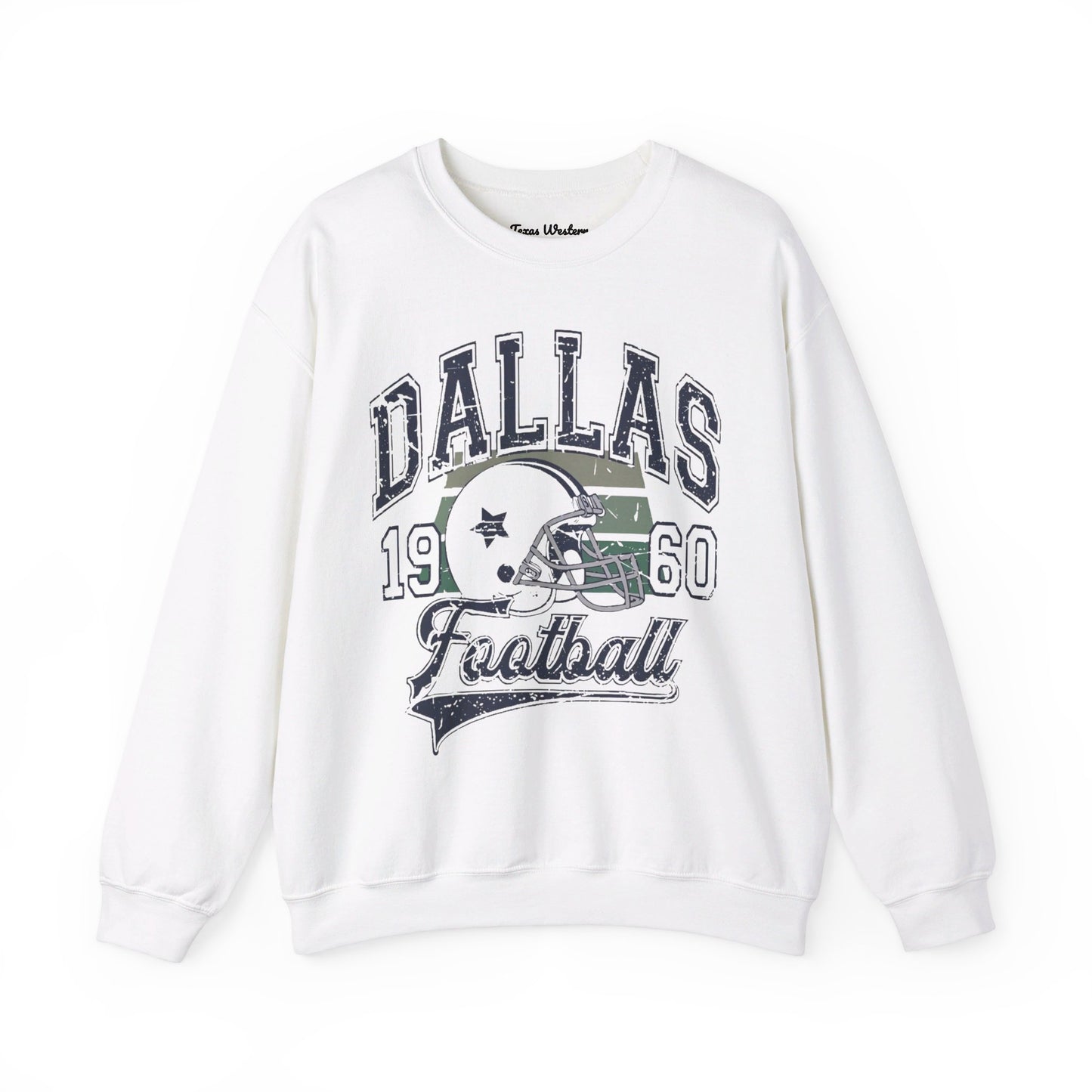 Dallas Football 1960 Crewneck - Gildan