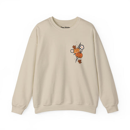 Give Thanks To The Lord Crewneck - Green - Gildan