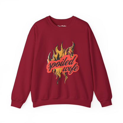 Spoiled Wife Crewneck - Gildan
