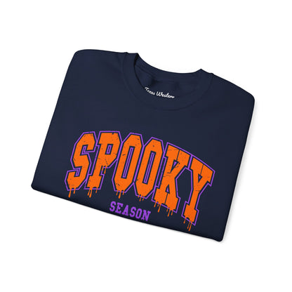 Orange Spooky Season Crewneck - Gildan