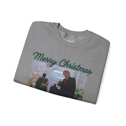 Merry Christmas Ya Filthy Animal Crewneck - Gildan