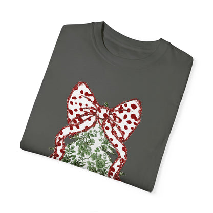 Glitter Christmas Tree Tee - Comfort Colors