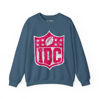 IDC Pink Crewneck - Gildan