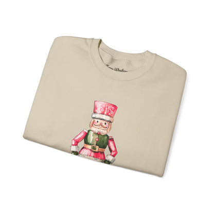 Pink Nutcracker Crewneck - Gildan