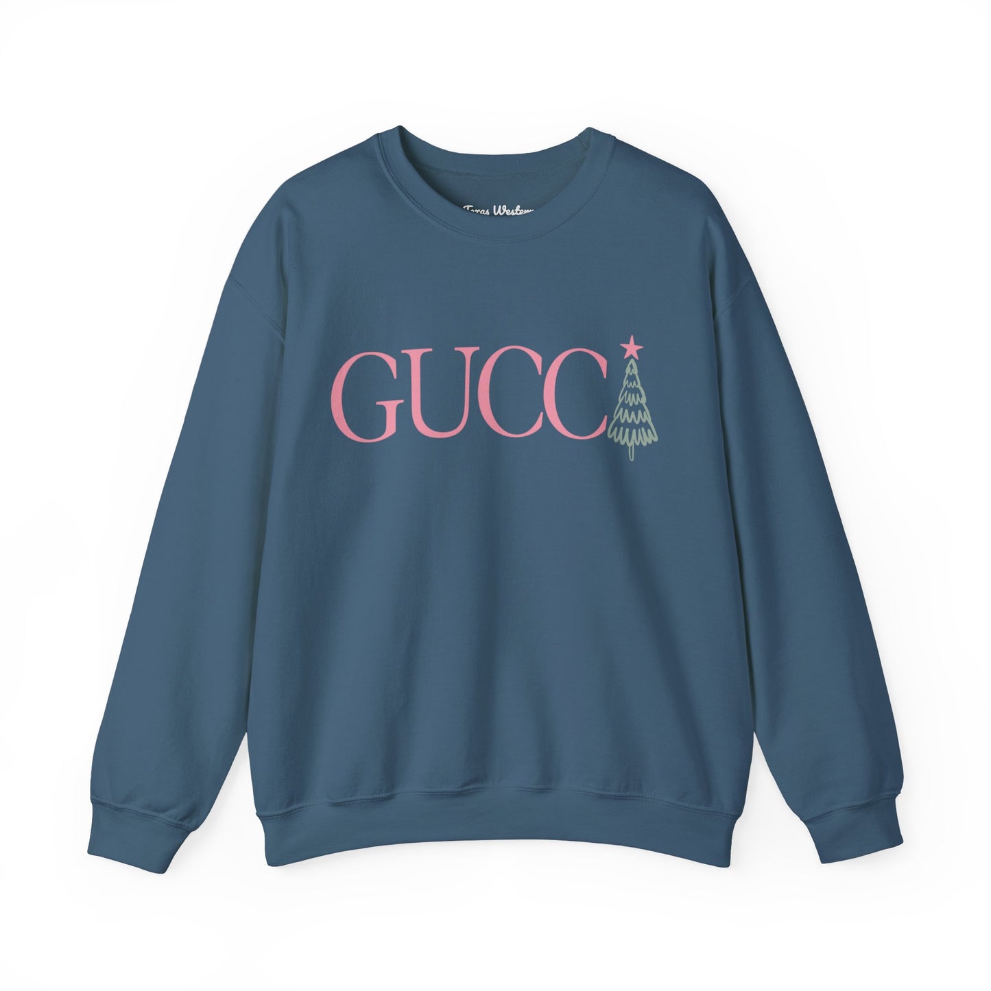 Gucc Tree Crewneck - Gildan