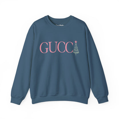 Gucc Tree Crewneck - Gildan