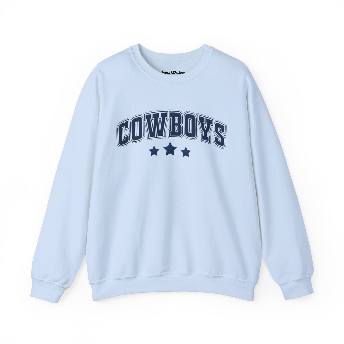 Cowboys Stars Crewneck - Gildan