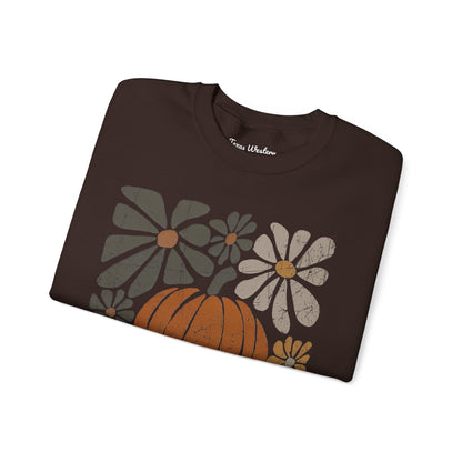 Boho Pumpkin Dark Crewneck - Gildan