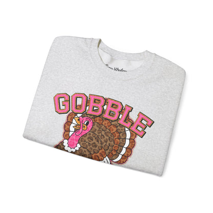Gobble Till you Wobble Crewneck - Gildan