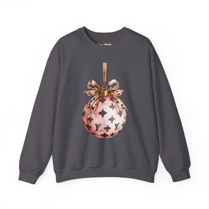 Pink Boujiie Ornament Crewneck - Gildan