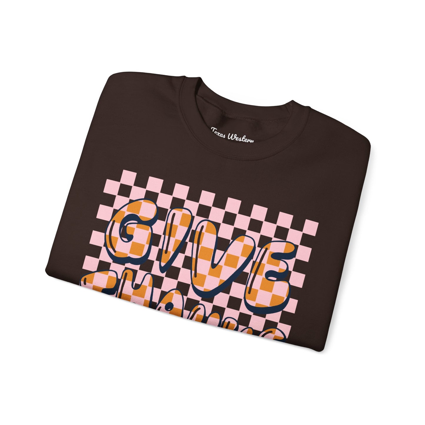 Give Thanks Crewneck - Gildan