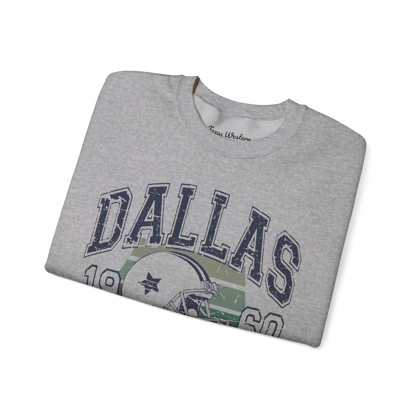 Dallas Football 1960 Crewneck - Gildan