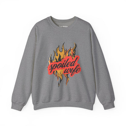 Spoiled Wife Crewneck - Gildan