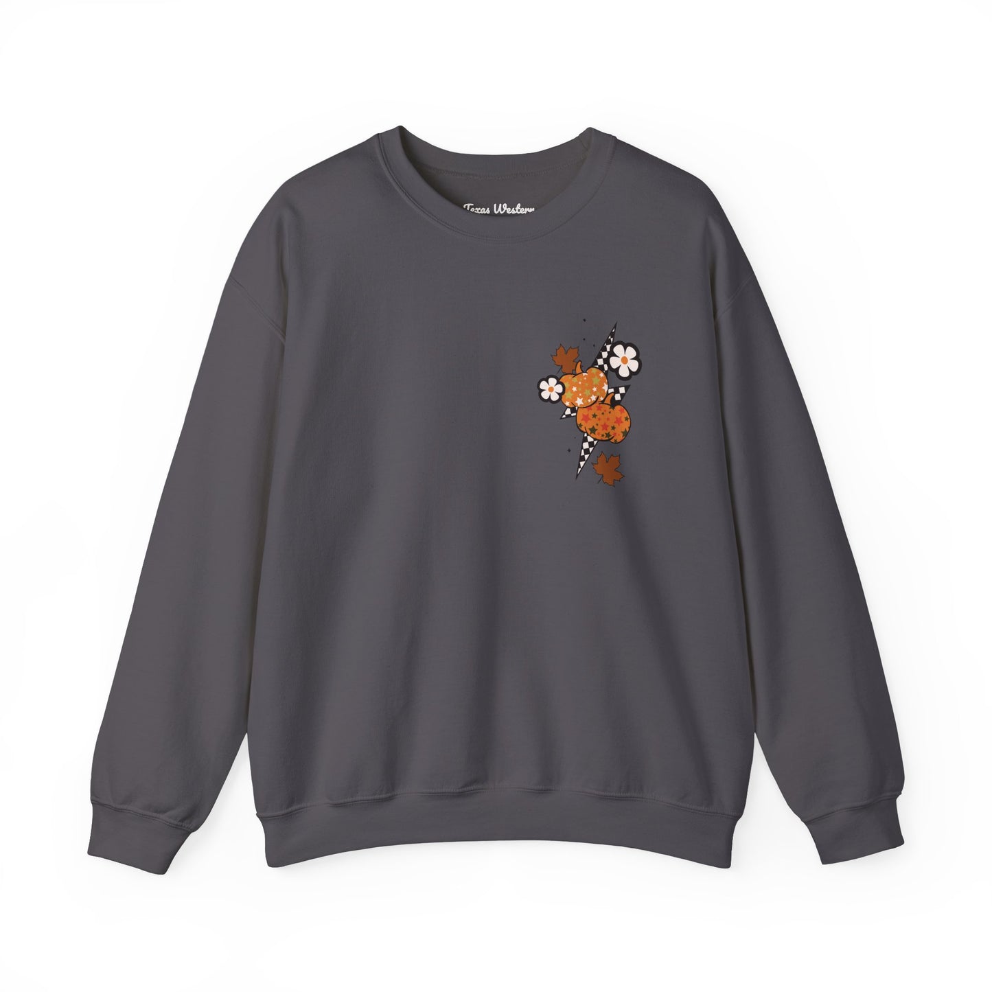 Give Thanks To The Lord Crewneck - Green - Gildan