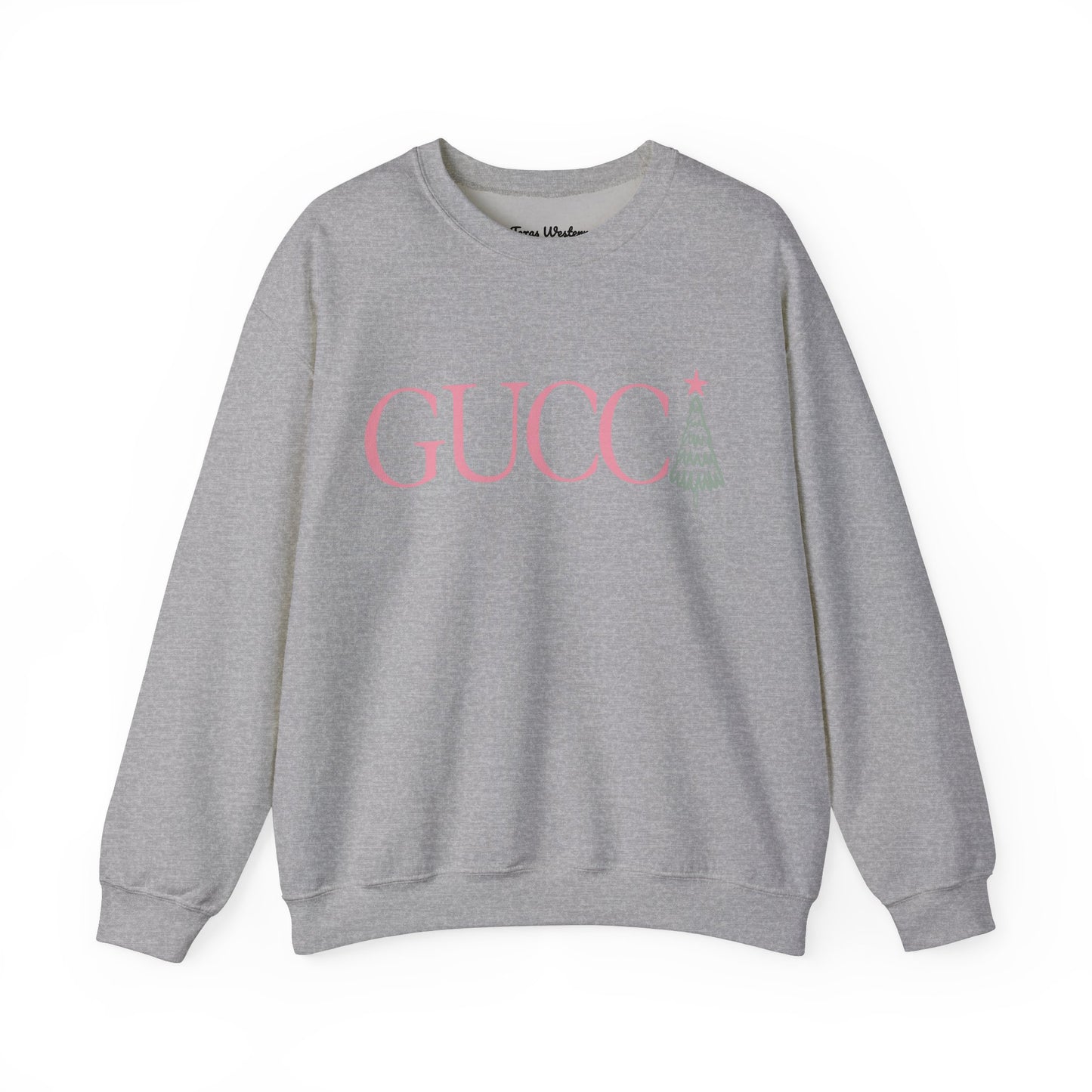 Gucc Tree Crewneck - Gildan