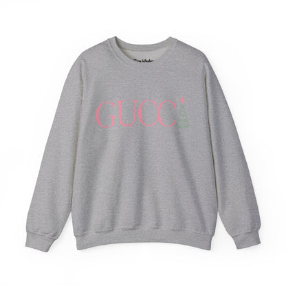 Gucc Tree Crewneck - Gildan