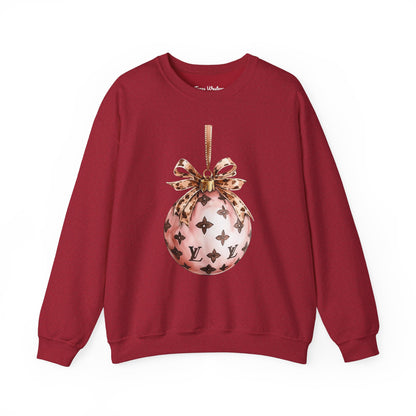 Pink Boujiie Ornament Crewneck - Gildan