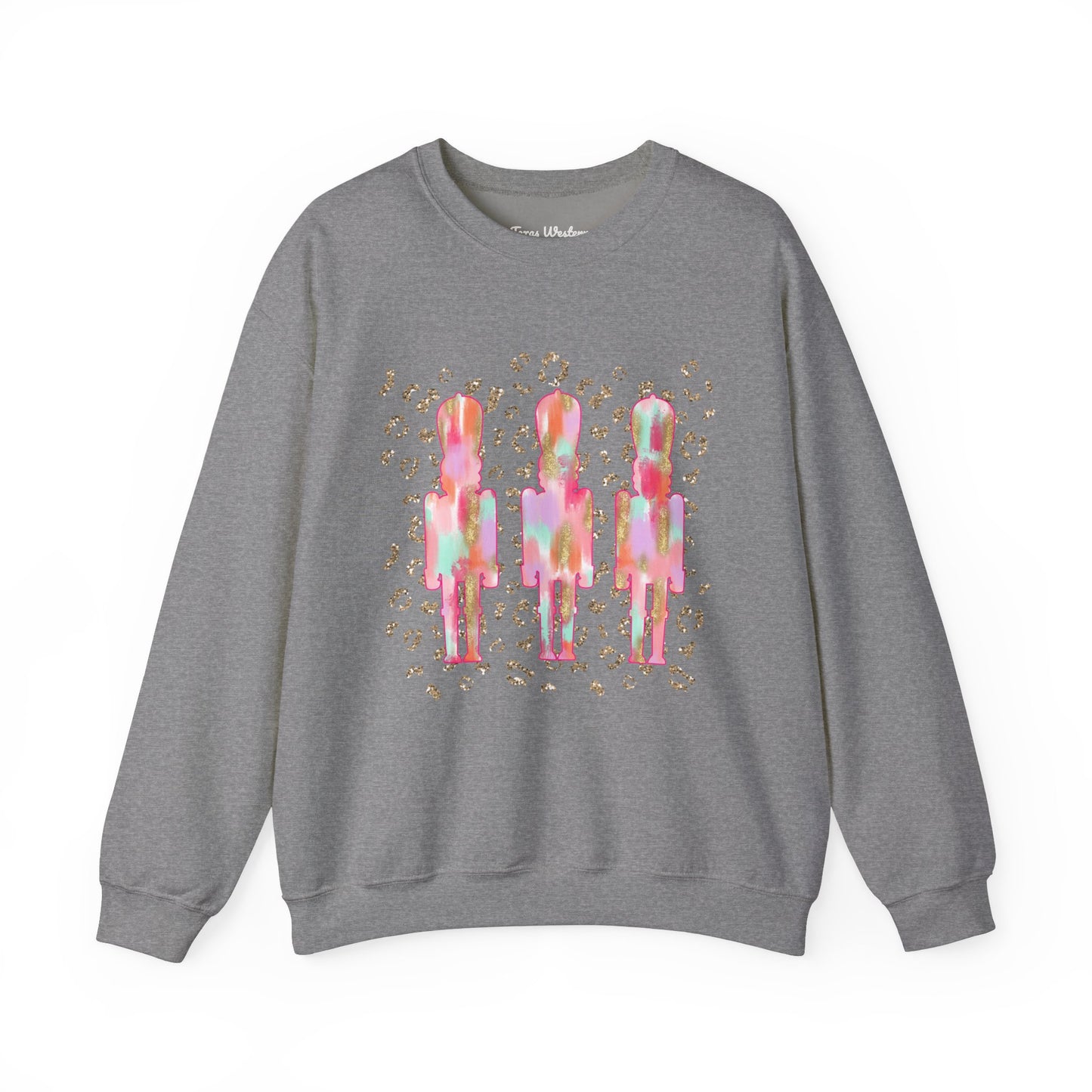 Brushstroke Nutcracker Crewneck - Gildan
