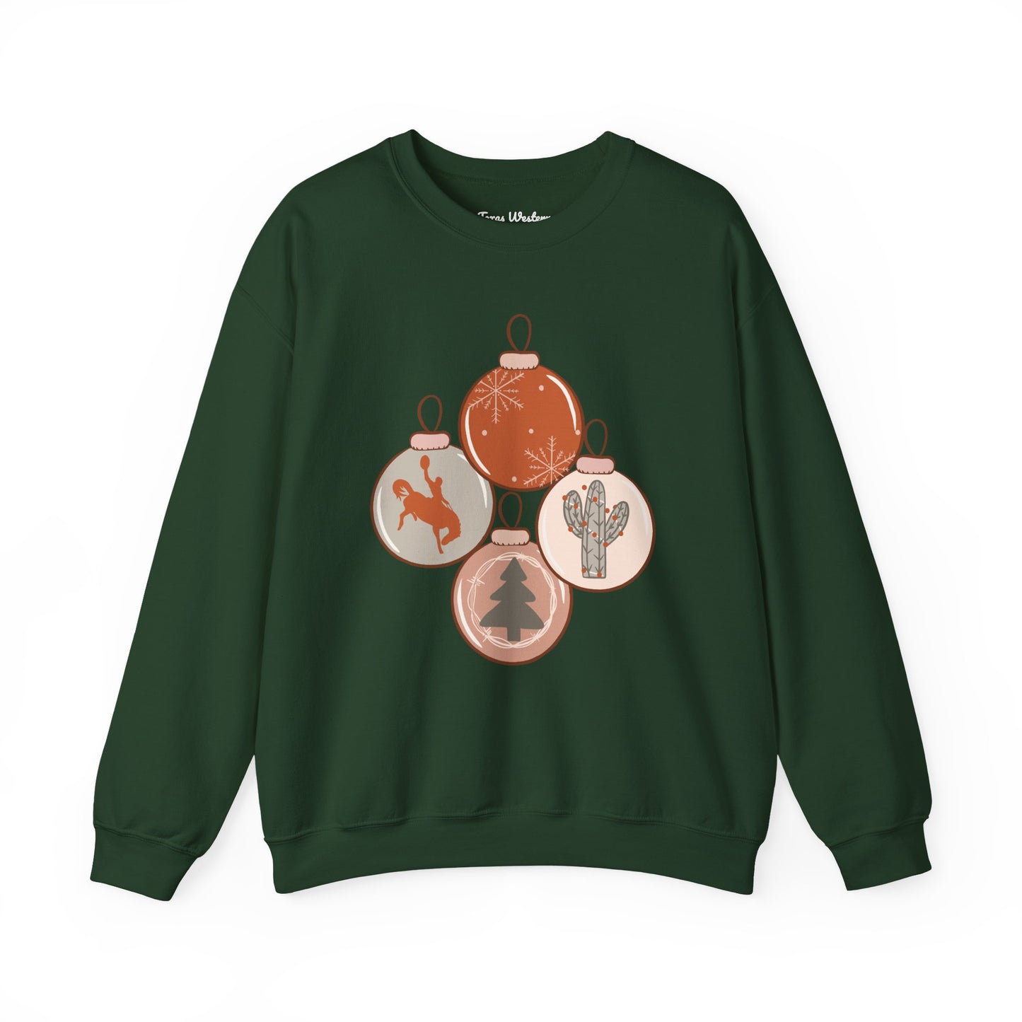 Cowboy Ornaments Crewneck - Gildan