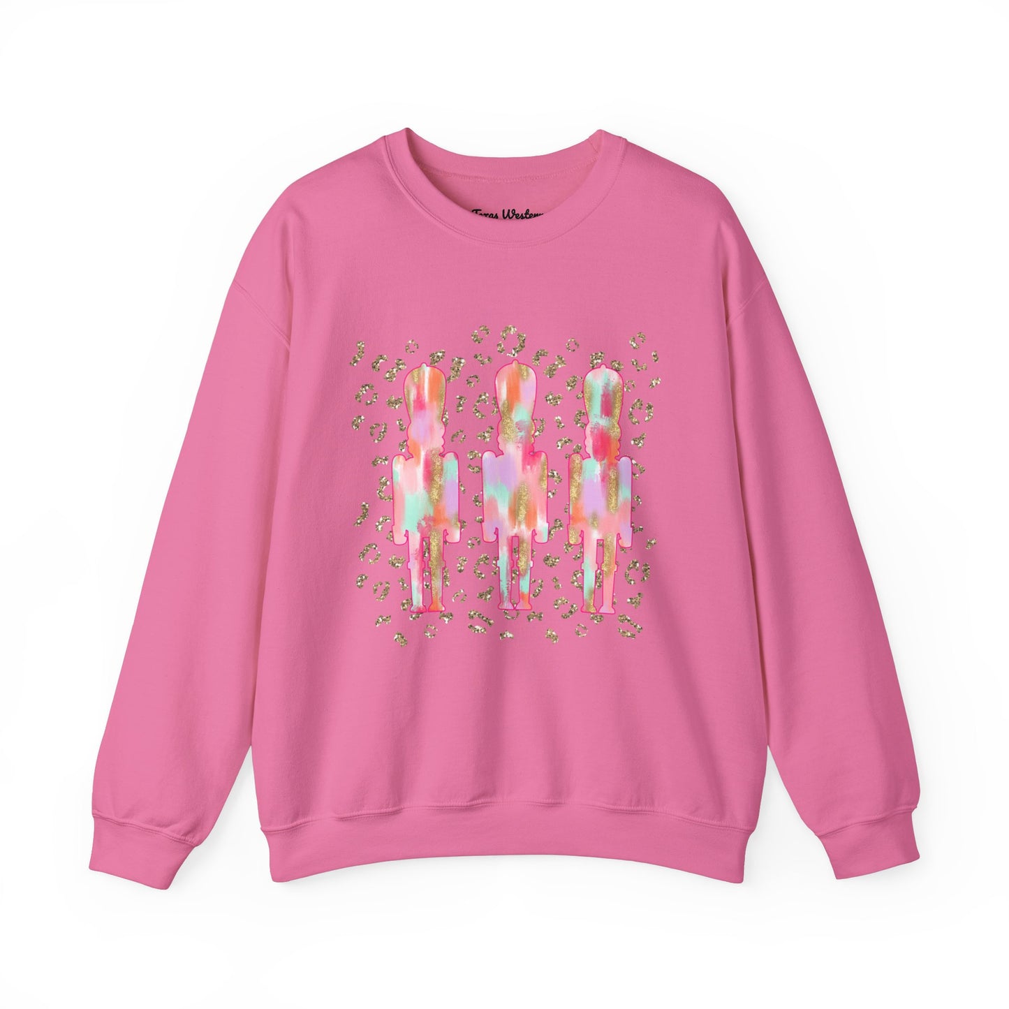 Brushstroke Nutcracker Crewneck - Gildan